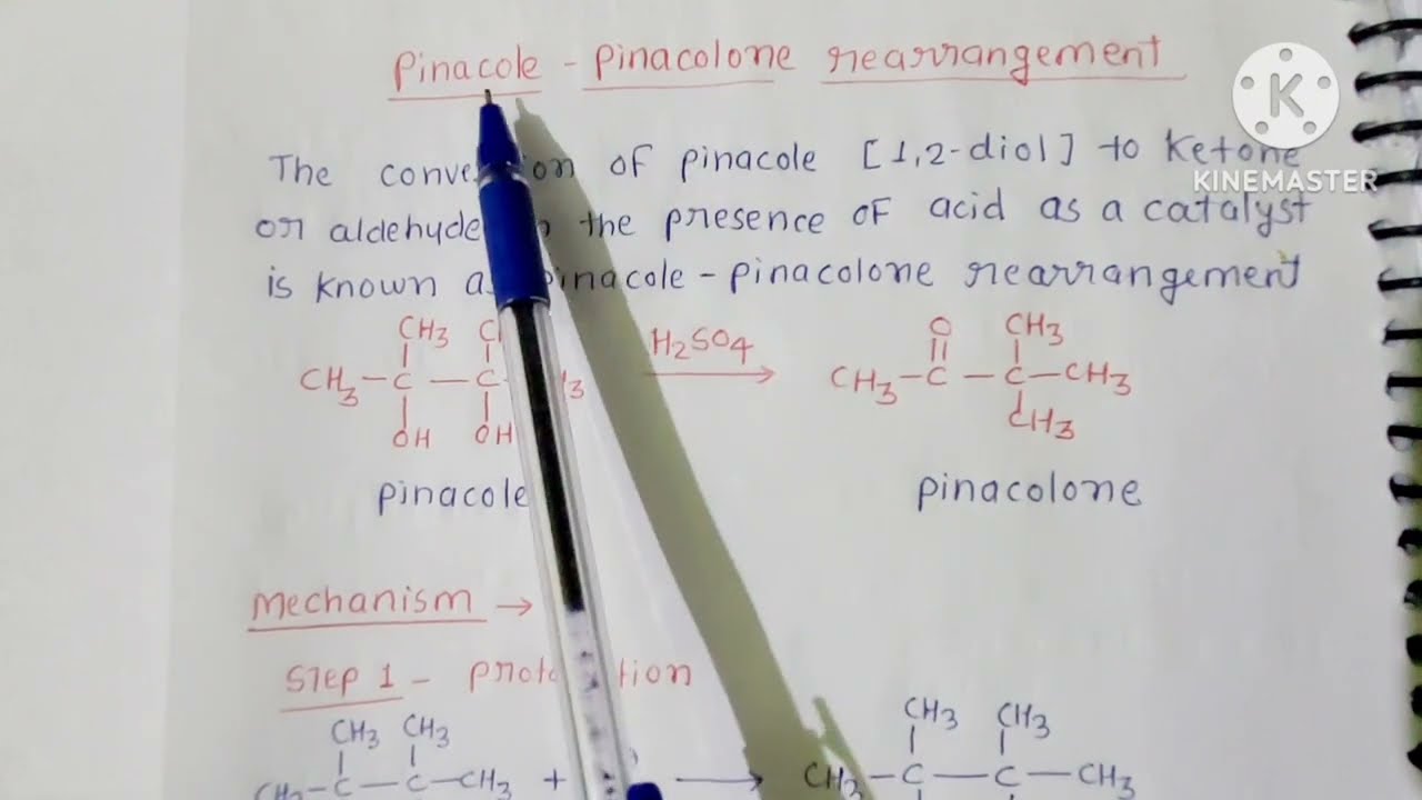 #Pinacol-Pinacolone rearrangement