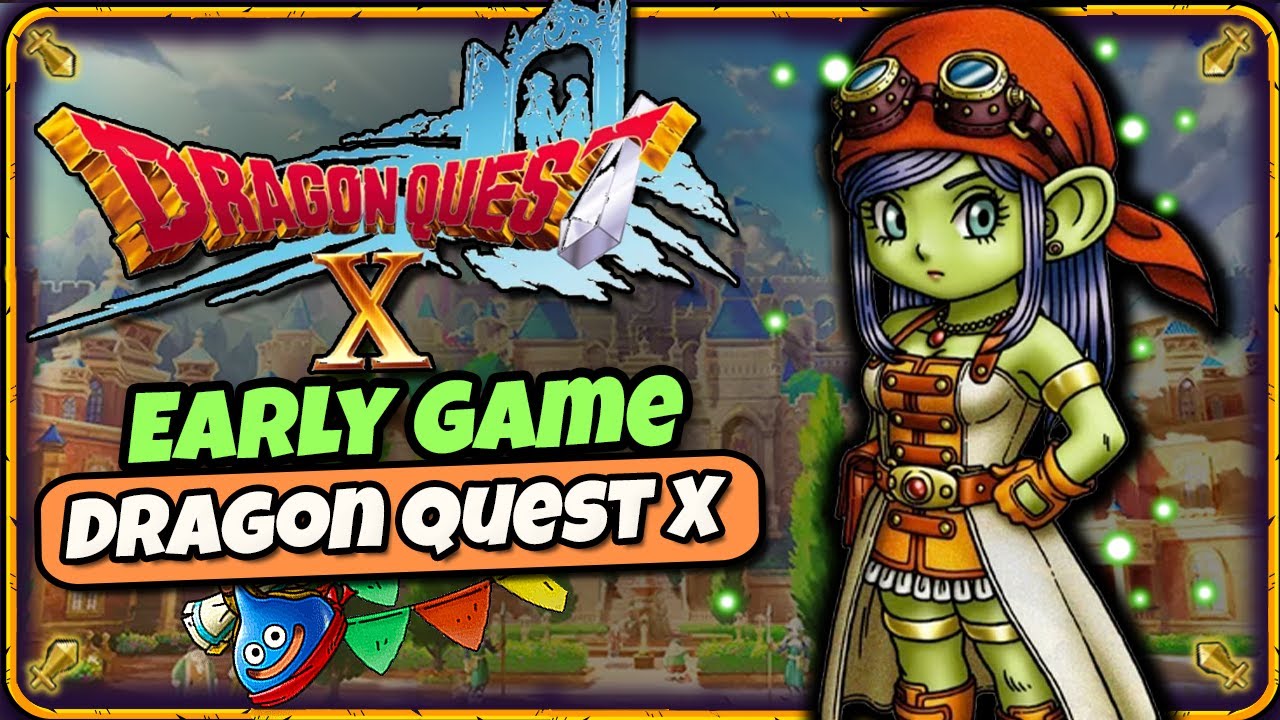 Early Dwarf Gameplay & Walkthrough - English Patch Dragon Quest X Online