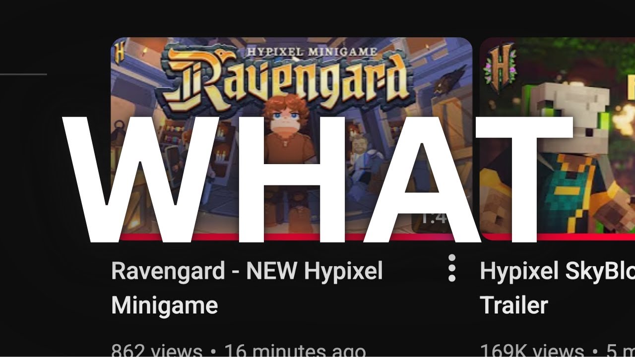 NEW HYPIXEL MINIGAME RAVENGARD