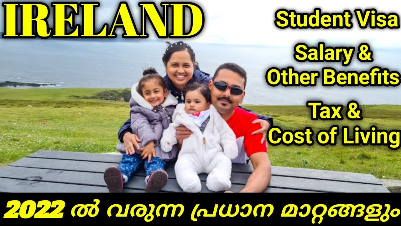 Ireland/Student Visa/Nursing Job/Salary Scale 2022/Work Permit/Tax/Expenses/Accomodation Assistance