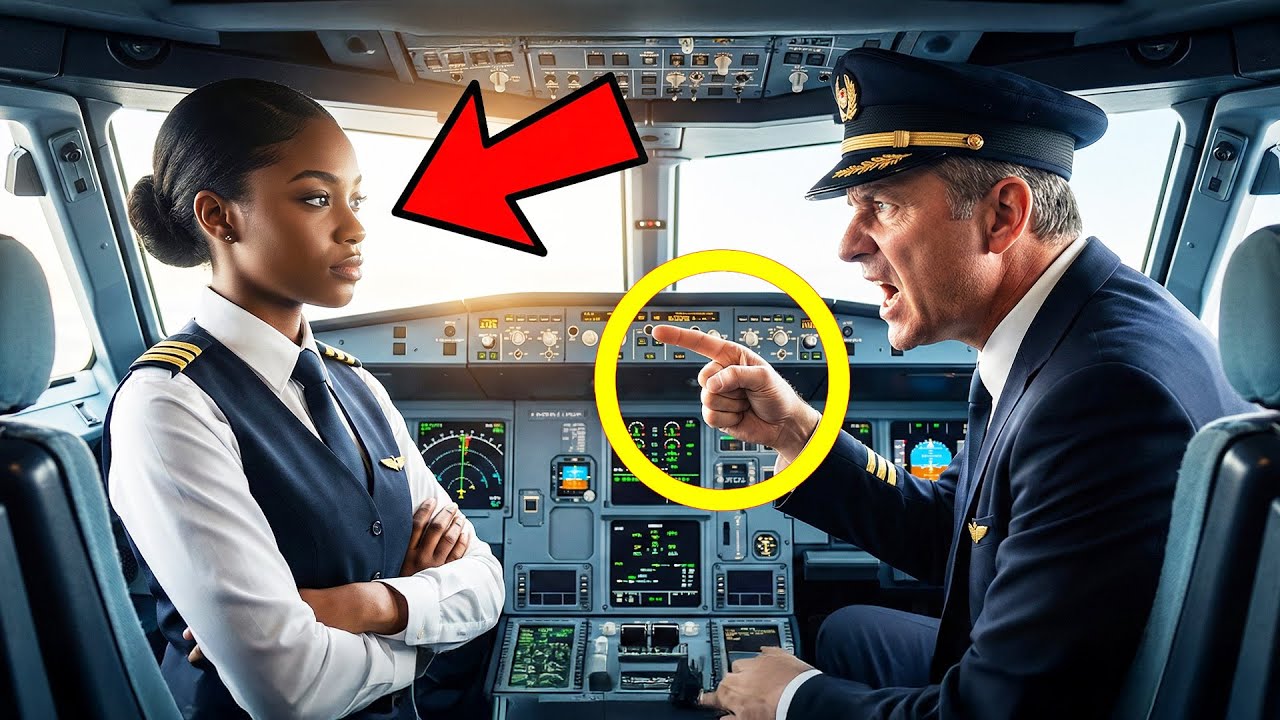Pilot weigert sich mit schwarzer Copilotin zu fliegen – wird blass, als sie sagt...