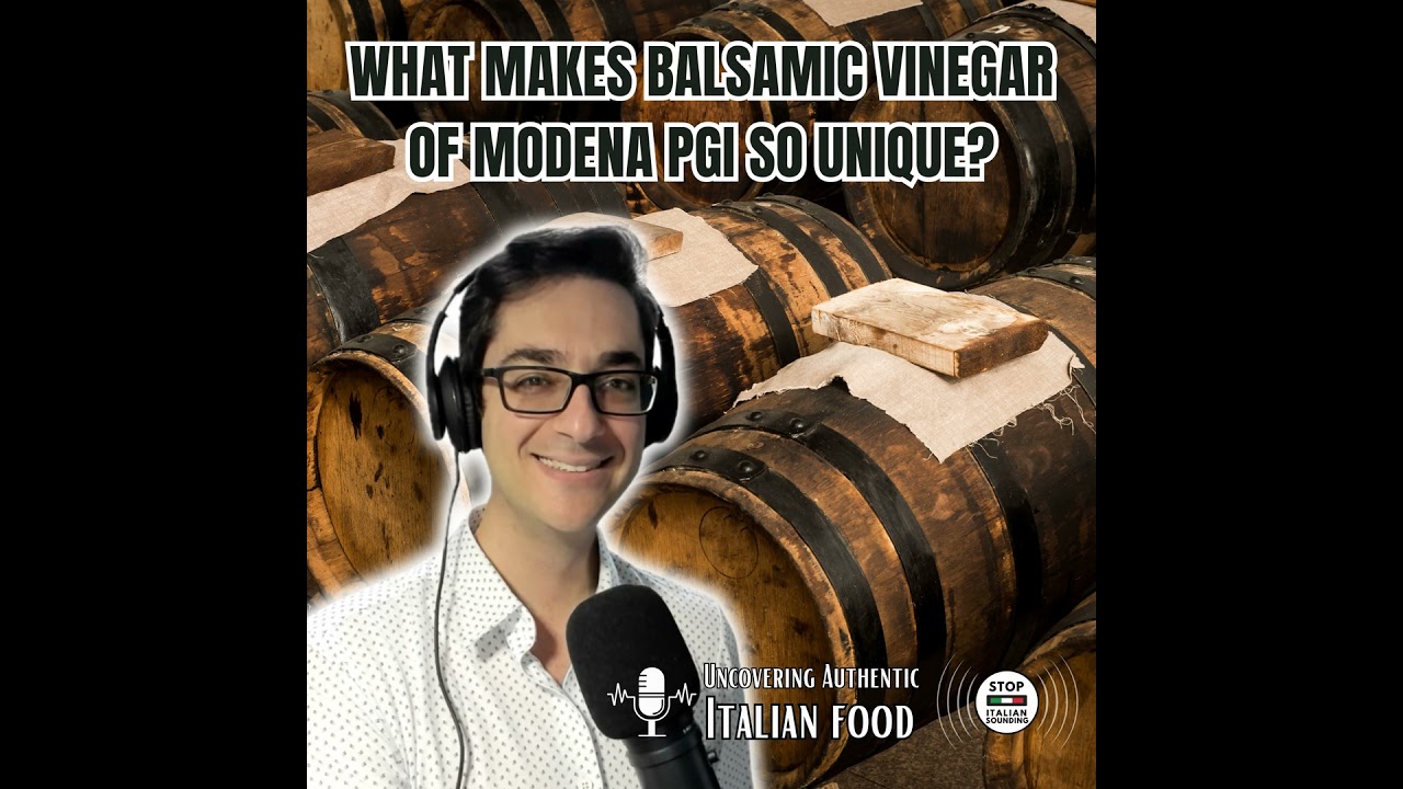 What makes Balsamic Vinegar of Modena PGI so unique?