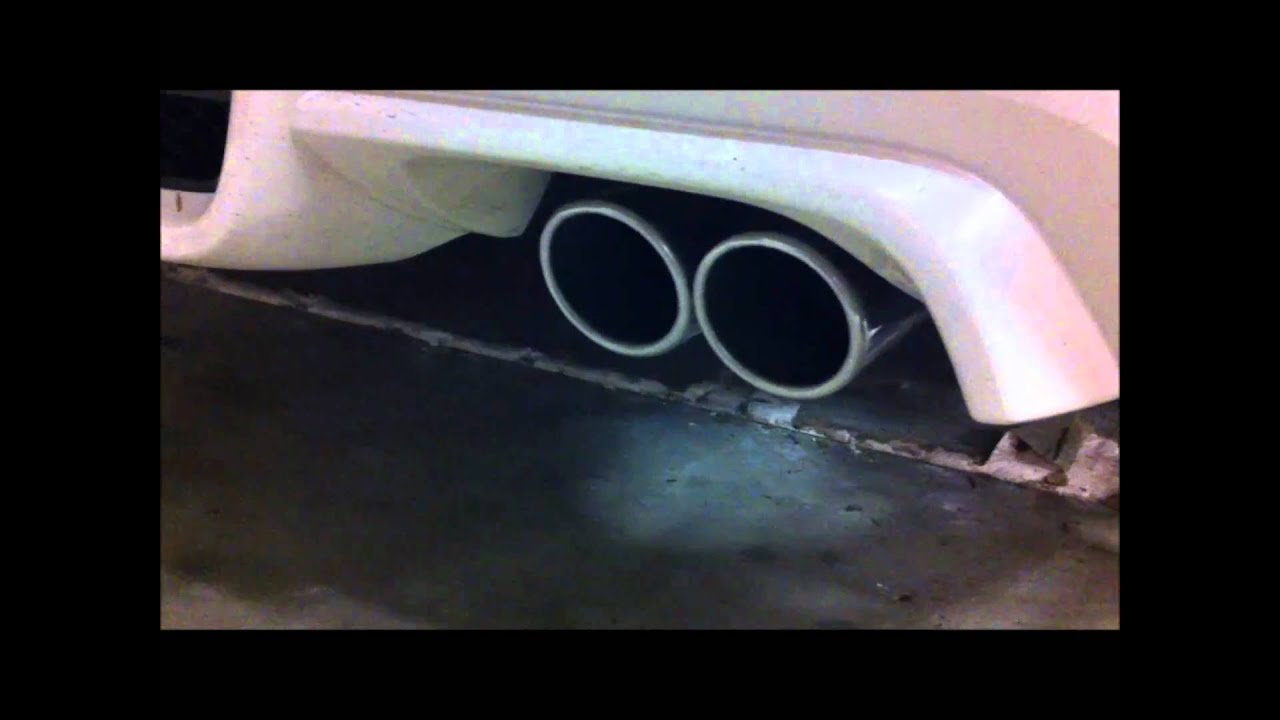 Nameless Performance 2011 Subaru STi Sedan AxleBack Exhaust 1