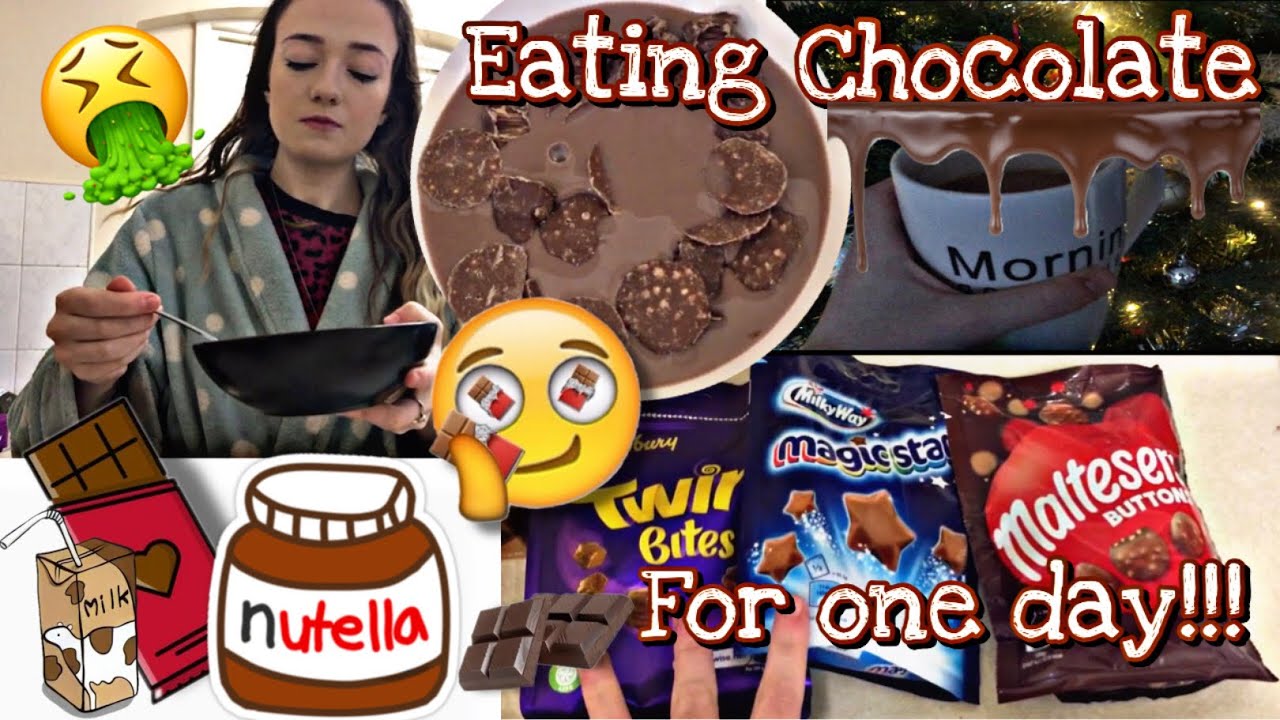 Eating Nothing But Chocolate for One Day!