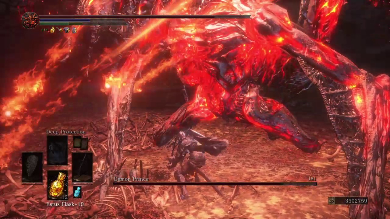 DARK SOULS III Demon Prince (Ng+7) (Fireball Version)