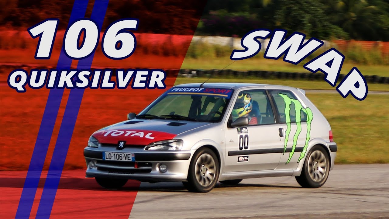 Peugeot 106 quiksilver SWAP - Projeto para Trackday