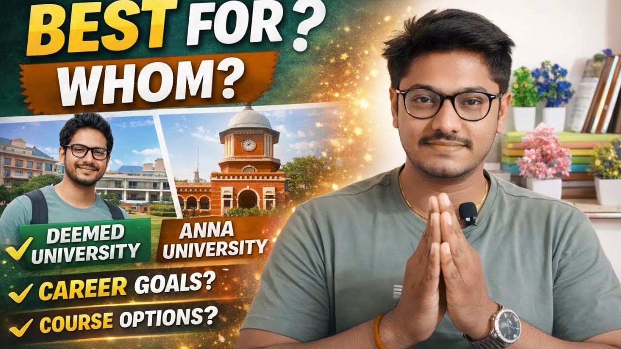 “Anna University vs Deemed University | யாருக்கு எது சரி? Reality Check || Tamil ”