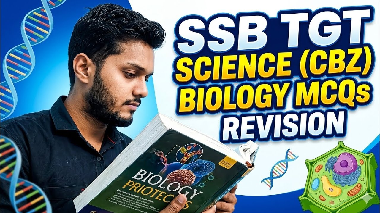 SSB TGT BIOLOGY || GROWTH IN PLANTS TEST || TGT SCIENCE CBZ 
