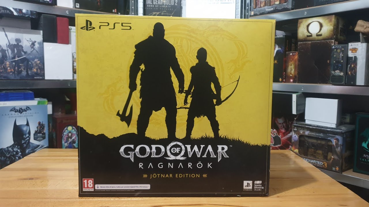 God of War Ragnarok - Jotnar Edition - Unboxing ITA