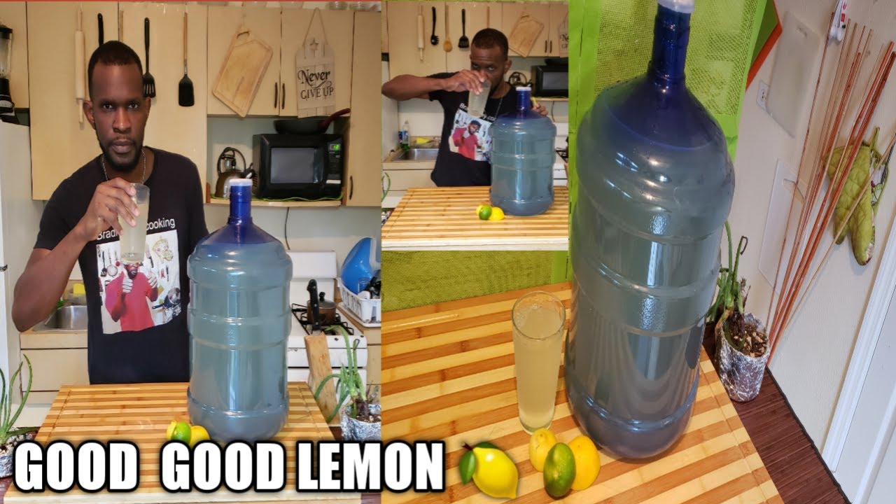 how to make large five gallon lemon juice /so refreshing