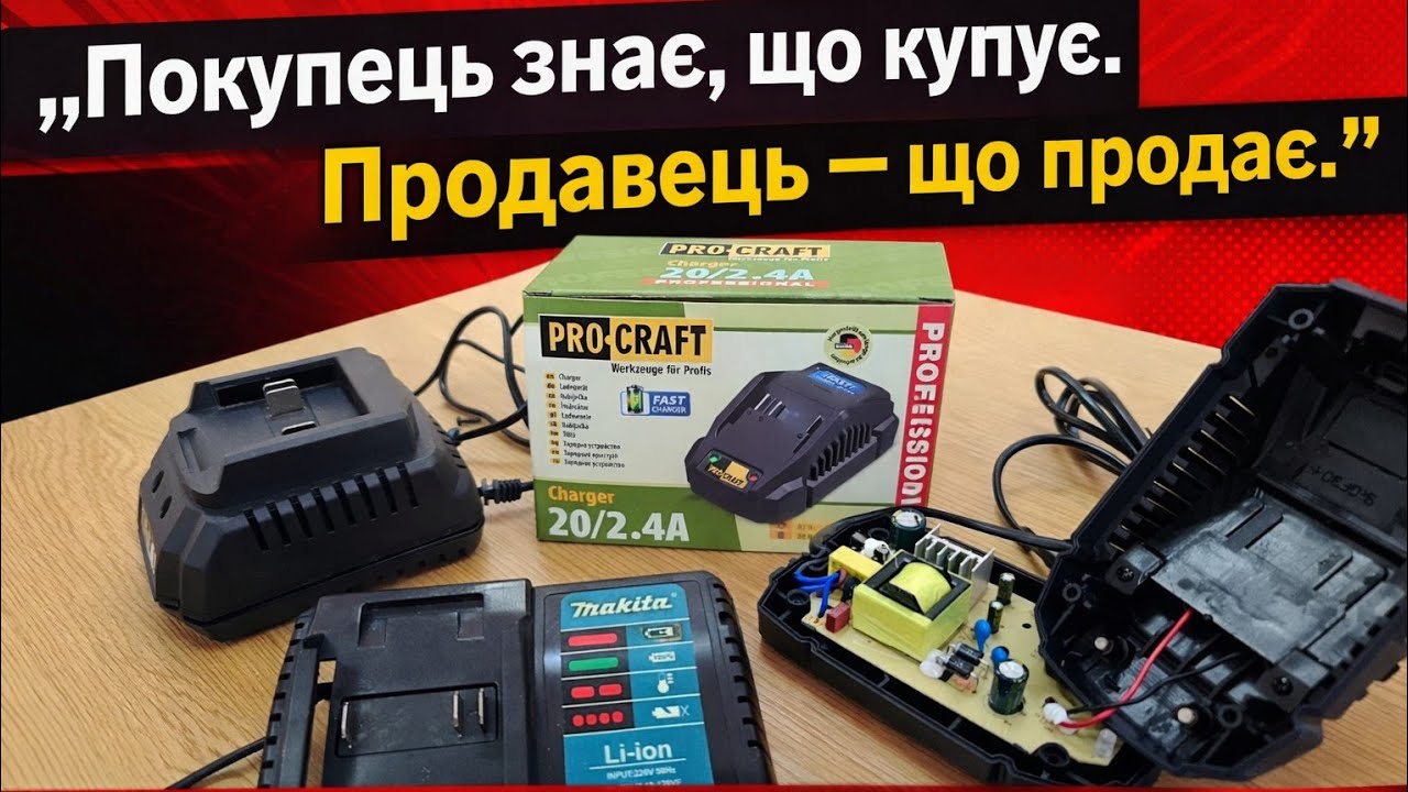 Нові зарядні пристрої 2.4A 2026р ProCraft 20/2.4A  Розбір | Порівняння | Огляд | Що всередині ❓️