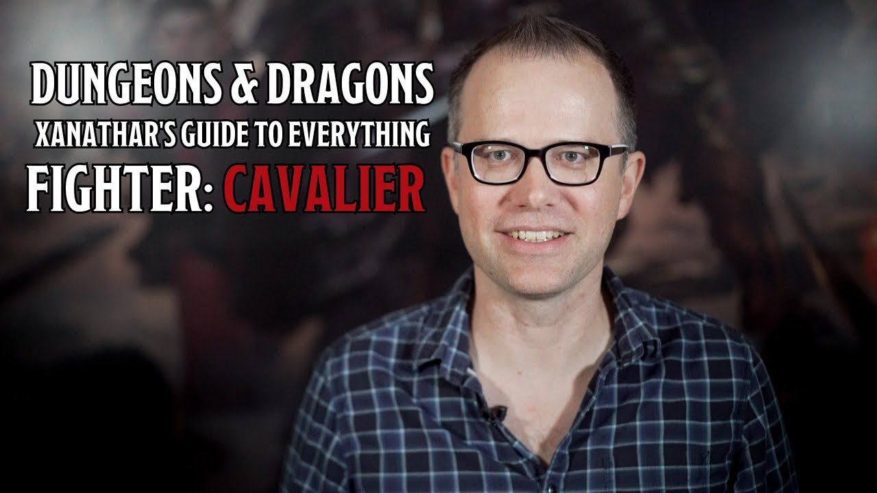 D&D's Fighter: Cavalier In Xanathar's Guide To Everything