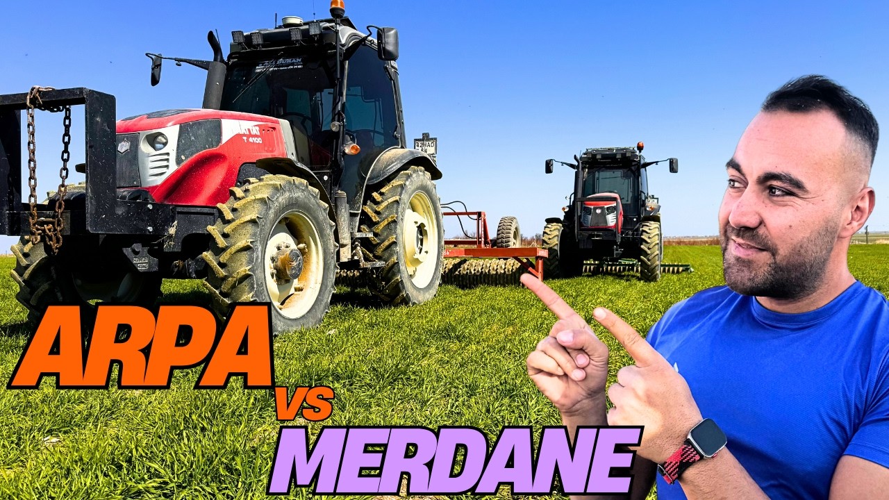 Ekinler İçin Tam Zamanı! 🚜 90 Dönüm Tarlada Merdane Mesaisi (Verim Artırma Sırları)