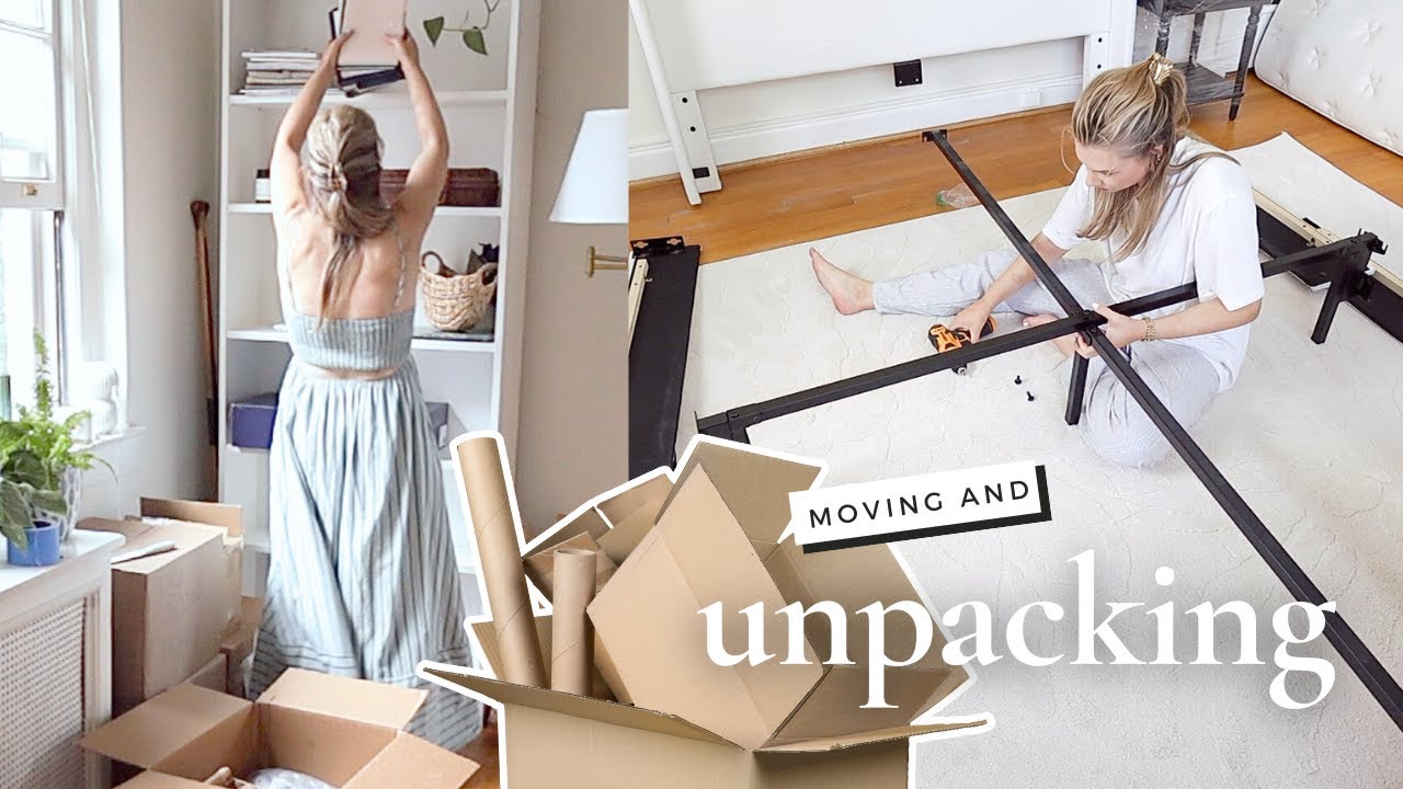 BIG move day + unpacking the new apartment