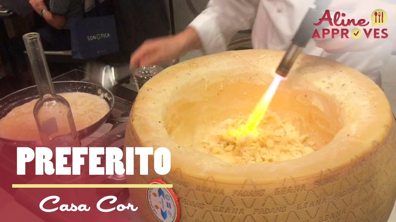 Spaghetti Alfredo no Grana Padano - Preferito Restaurante