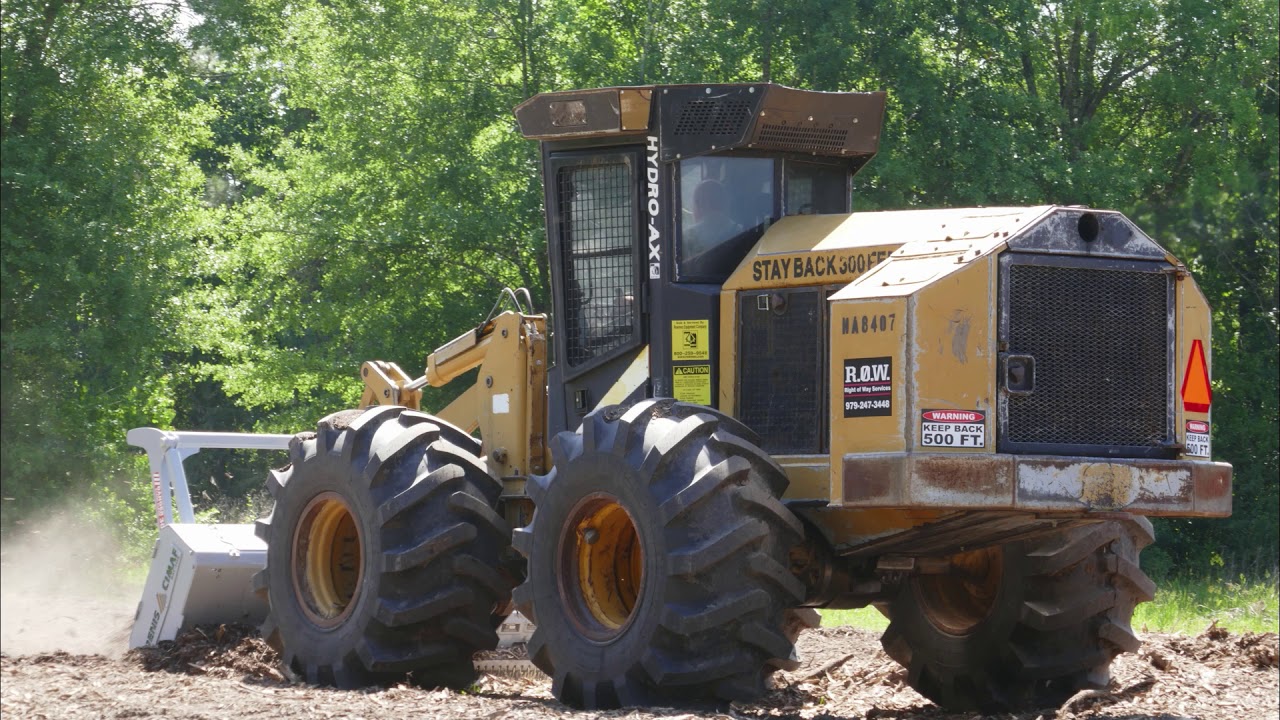 Hydro-Ax 470 W/Denis Cimaf DAF-225E Mulcher