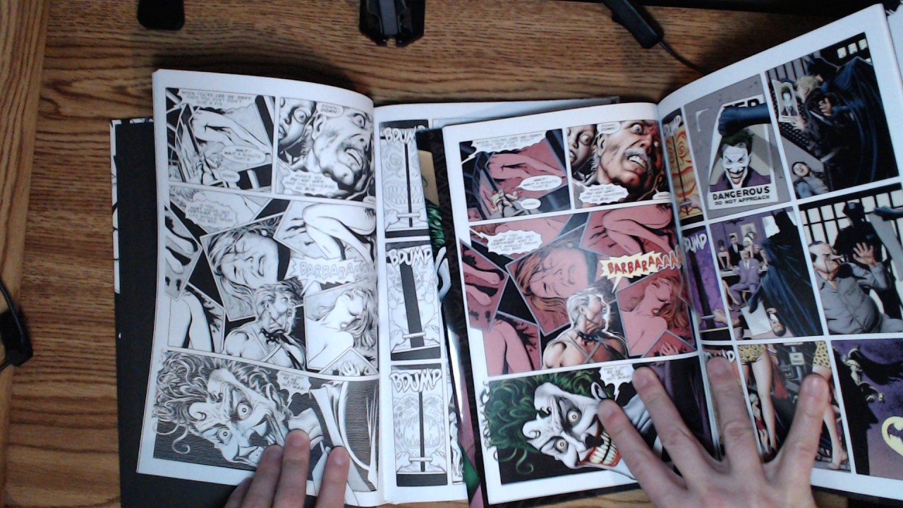 Batman Noir Killing Joke Review/Comparison