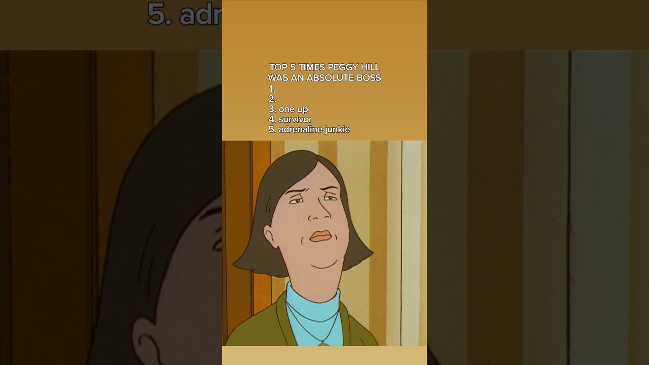 Top 5 Peggy Hill Boss Moments | King of the Hill