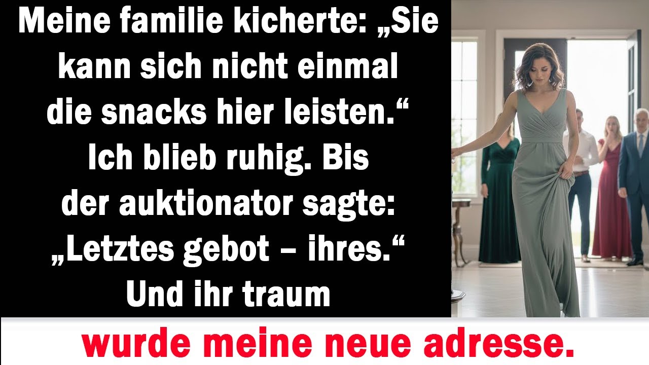 Sie sagten, ich gehöre nicht dazu – bis ich das anwesen besaß, von dem sie träumten