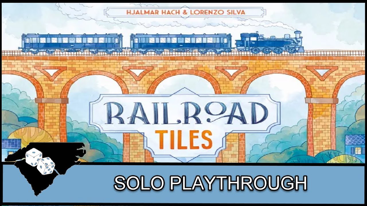 Railroad Tiles - Unofficial Solo Automa Playthrough
