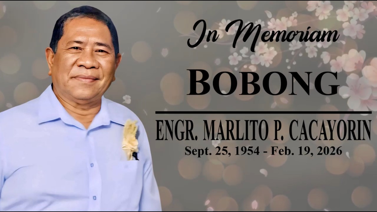 ENGR. MARLITO PEREYRAS CACAYORIN (2.24.2026)