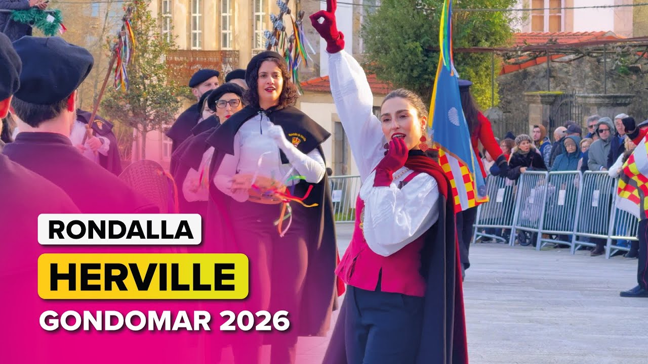RONDALLA de HERVILLE en el Certamen de Rondallas de REYES en Gondomar 🎶🥁🎷