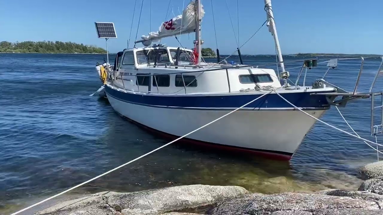Finnclipper 35 sommaren 2024 i Stockholms skärgård