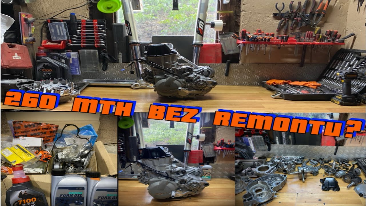 KTM EXC 450 2014r Czy silnik mógł tyle wytrzymać? Remont, serwis / regeneracja lag + wskazówki