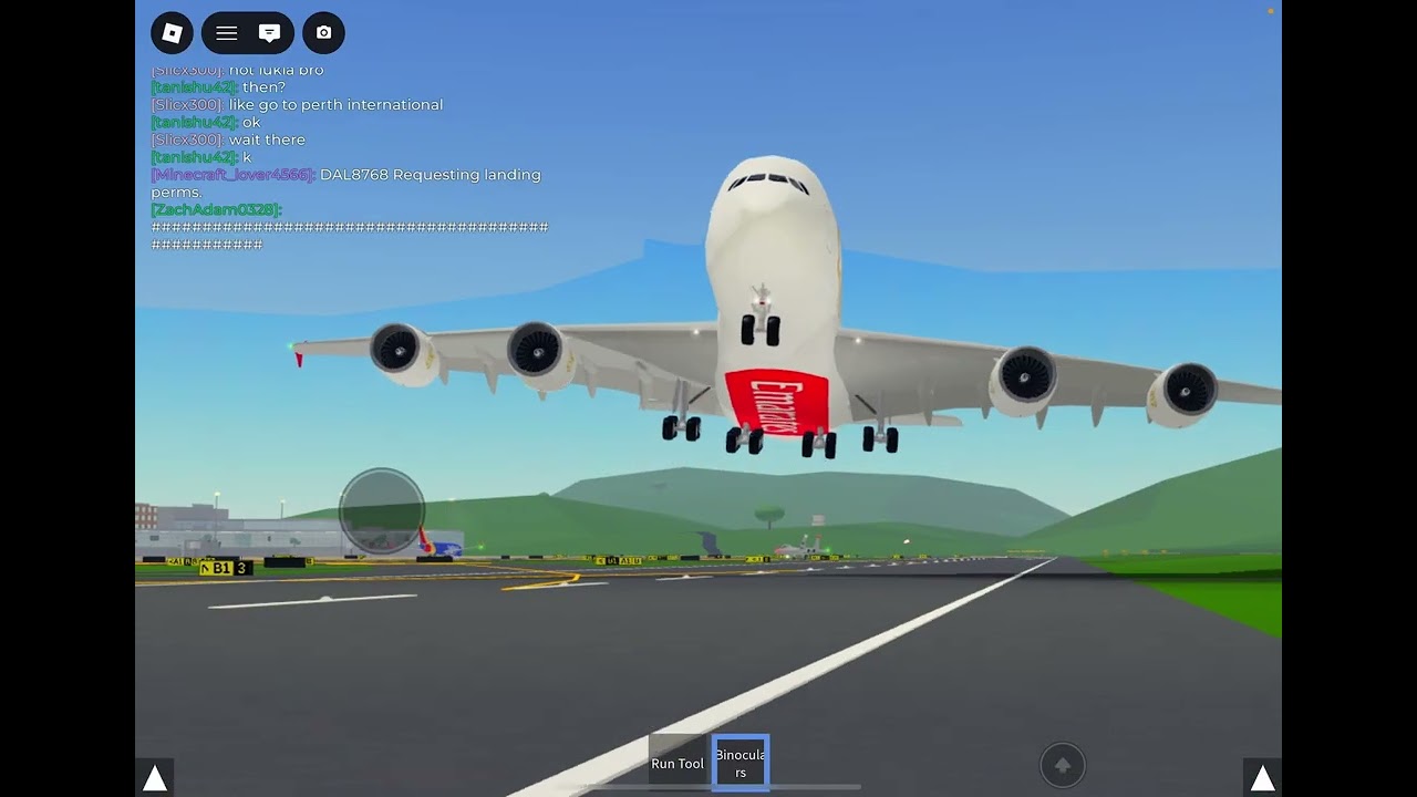 Planespotting at Orenji (PTFS) | Roblox