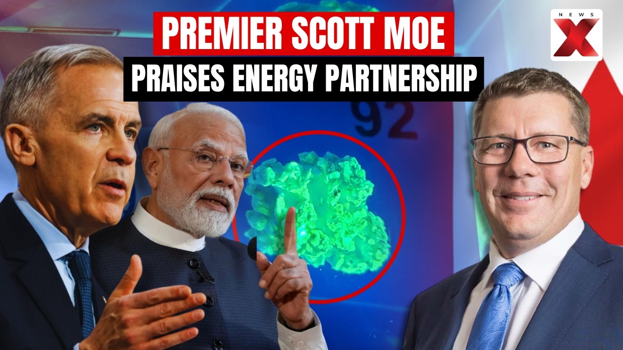 India-Canada Sign Uranium Mega Deal | Saskatchewan Premier Scott Moe on NewsX | NewsX Exclusive