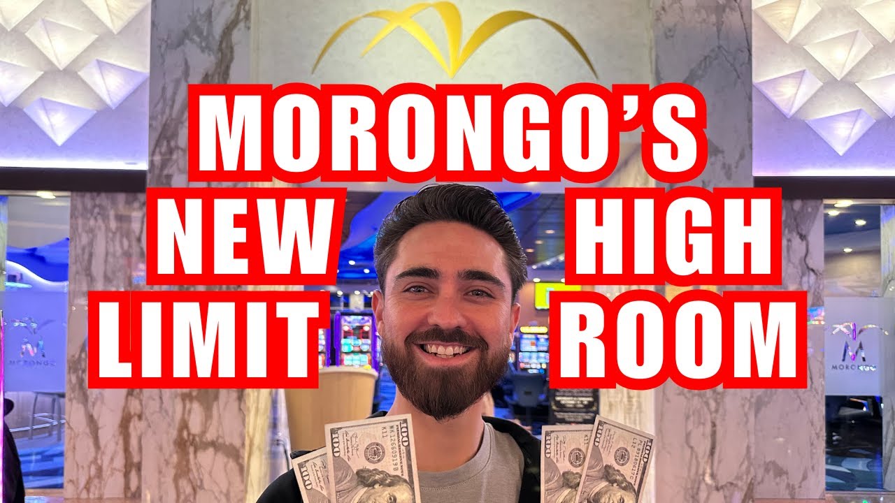 Playing Slots in the NEW HIGH LIMIT Room at Morongo Casino!