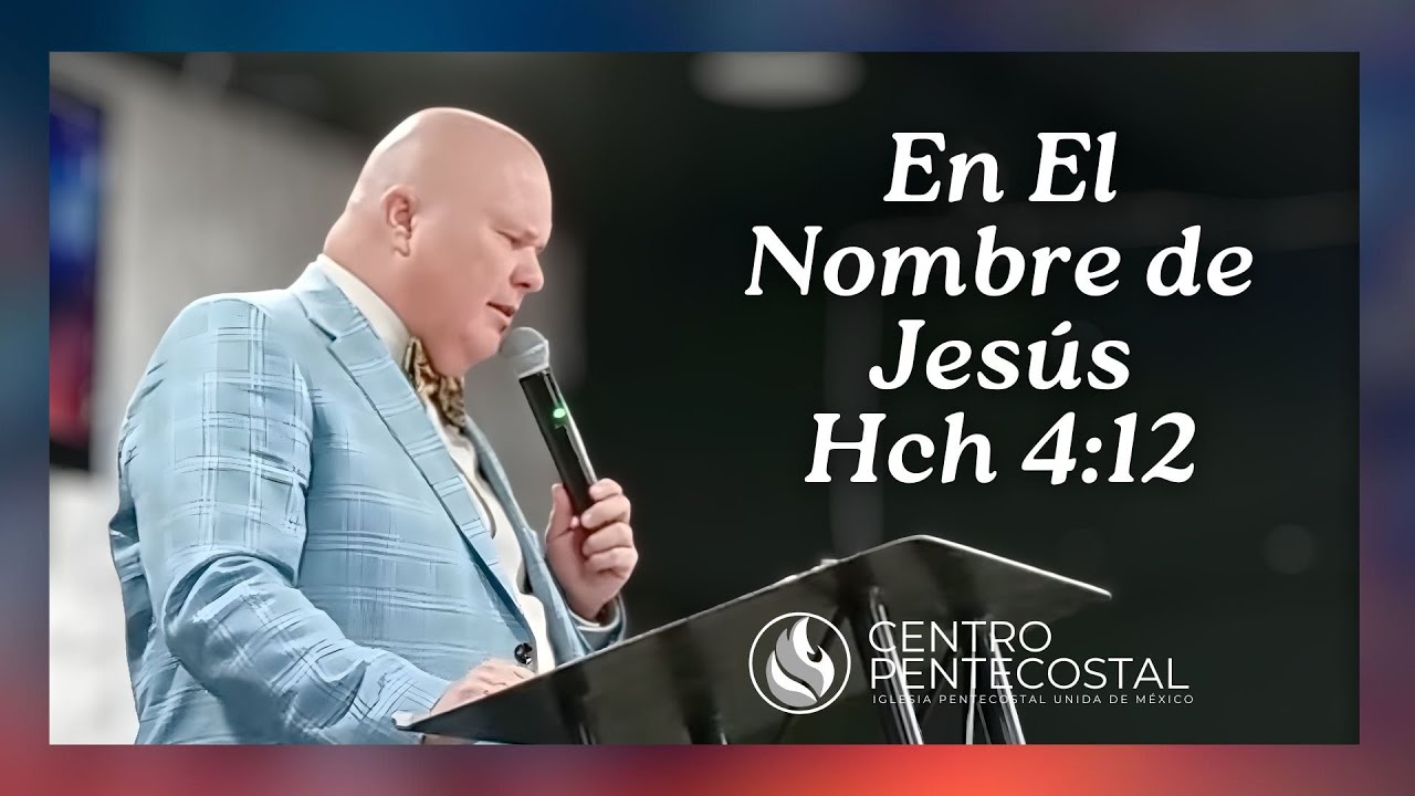 En El Nombre de Jes&uacute;s Rev. Esteban Drost Iglesia Centro Pentecostal