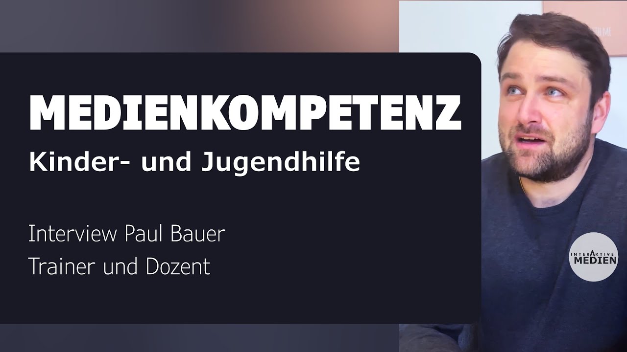 Interview mit dem Medientrainer Paul Bauer | Medienkompetenz Workshops | Jugendhilfe Berlin