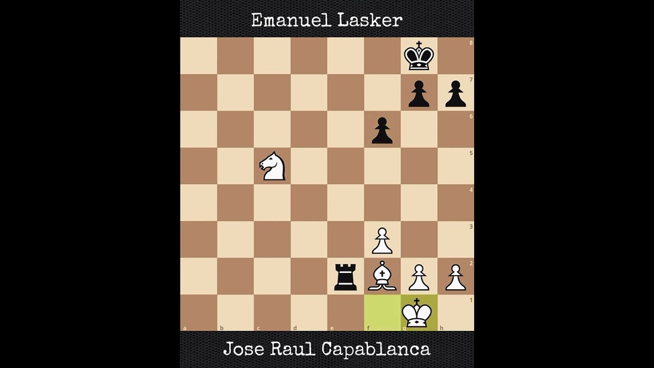 Jose Raul Capablanca vs Emanuel Lasker | St. Petersburg, Russia (1914)