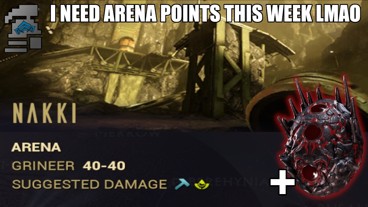 WARFRAME IRON MAN STREAM - GRINDING ARENA FOR JUDGEMENT POINTS HAHA (I need to farm Saryn this week)
