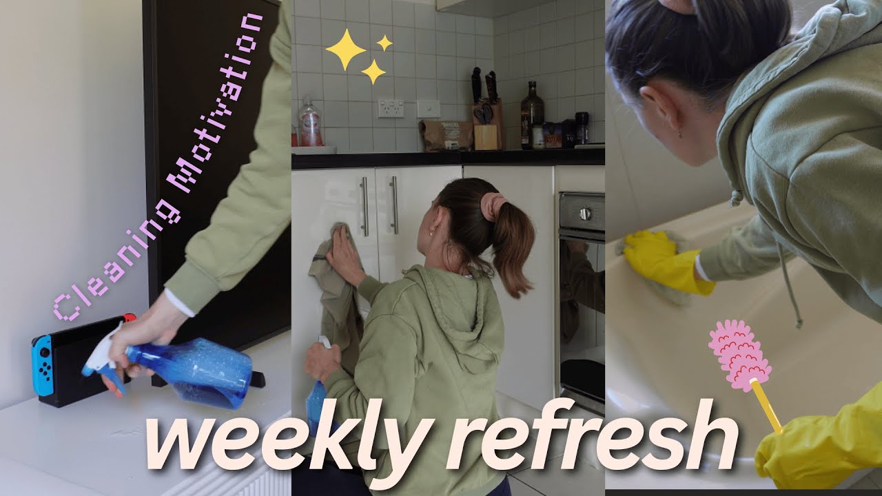 ⭐ Weekly refresh | Cleaning motivation | productive | realistic & no talking
