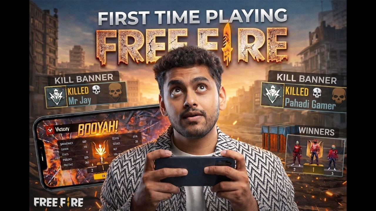 🔴 FIRST TIME PLAYING FREEFIRE WITH @JONTYGAMING  || #SOULAMAN #s8ulelite