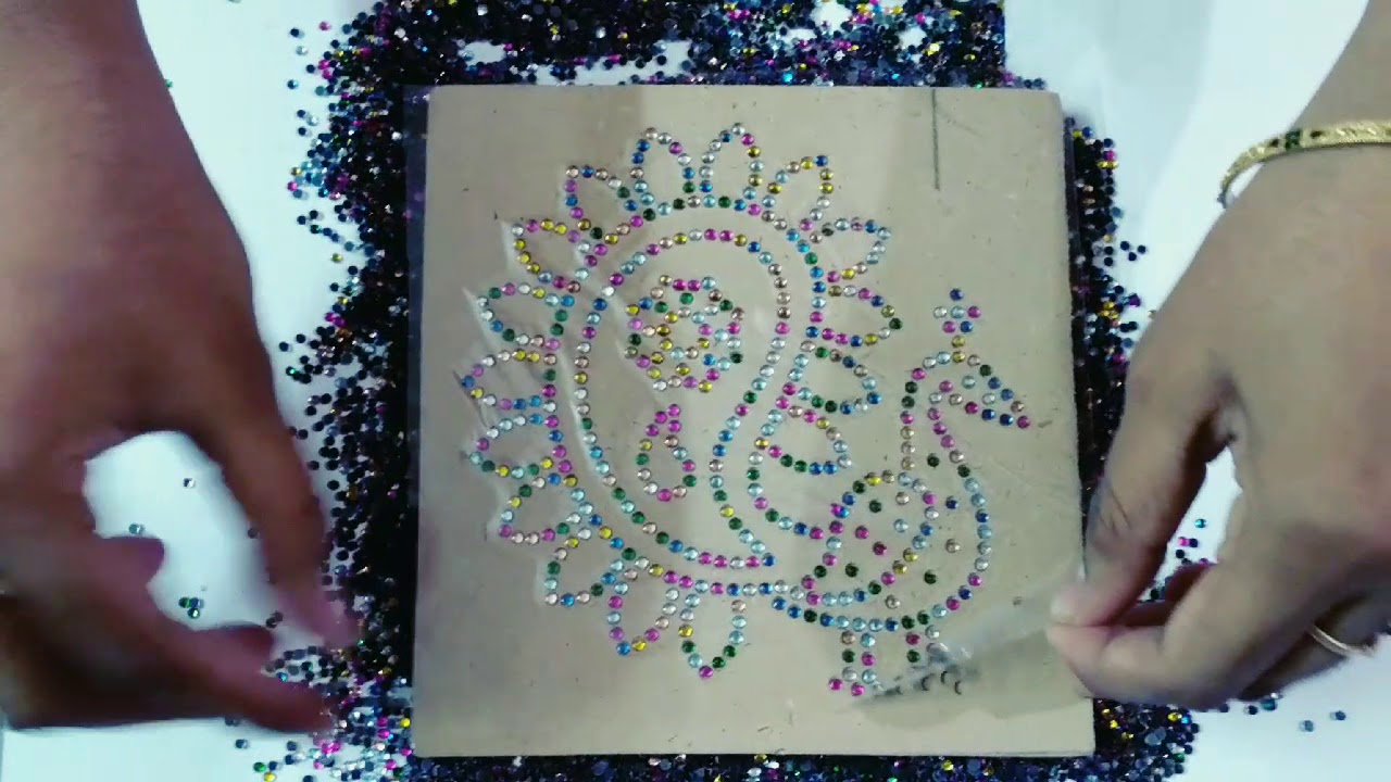 How to Make Stone Designs Transfer Sticker to Garments