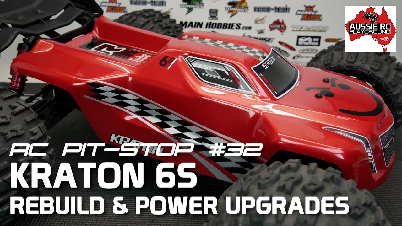 RC Pit-Stop EP32 - ARRMA Kraton 6S Rebuild & Power Upgrades