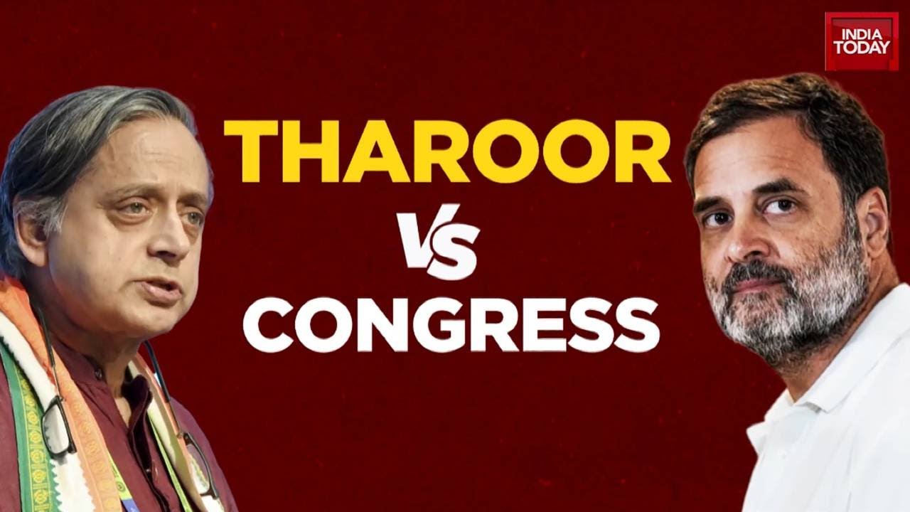 Tharoor Vs Congress: Cong Leaders Label Shashi Tharoor 'BJP Mouthpiece' Over Surgical Strike Remarks