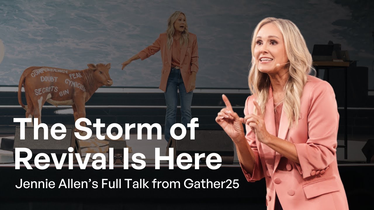 What Do You Want More Than God? // Jennie Allen's Full Talk from Gather25