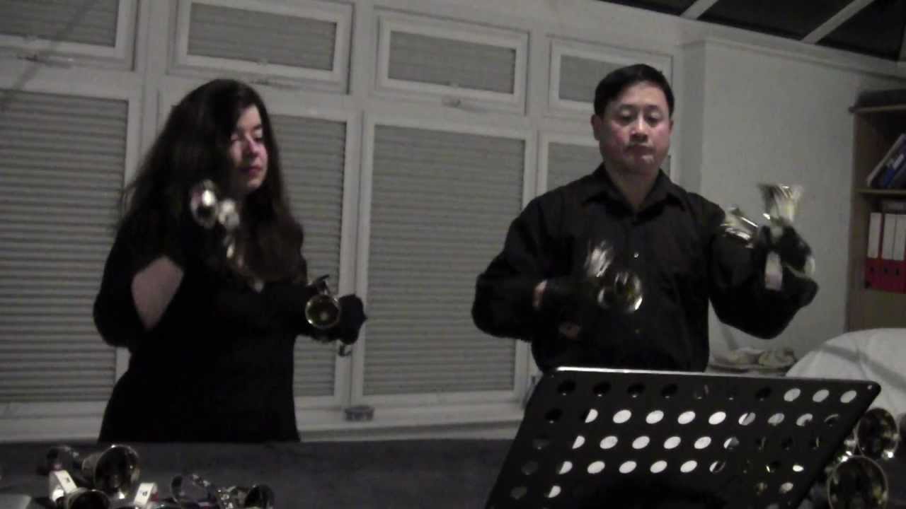 Joy to the World (handbell duet) arr. Ben Roundtree - Larry and Carla