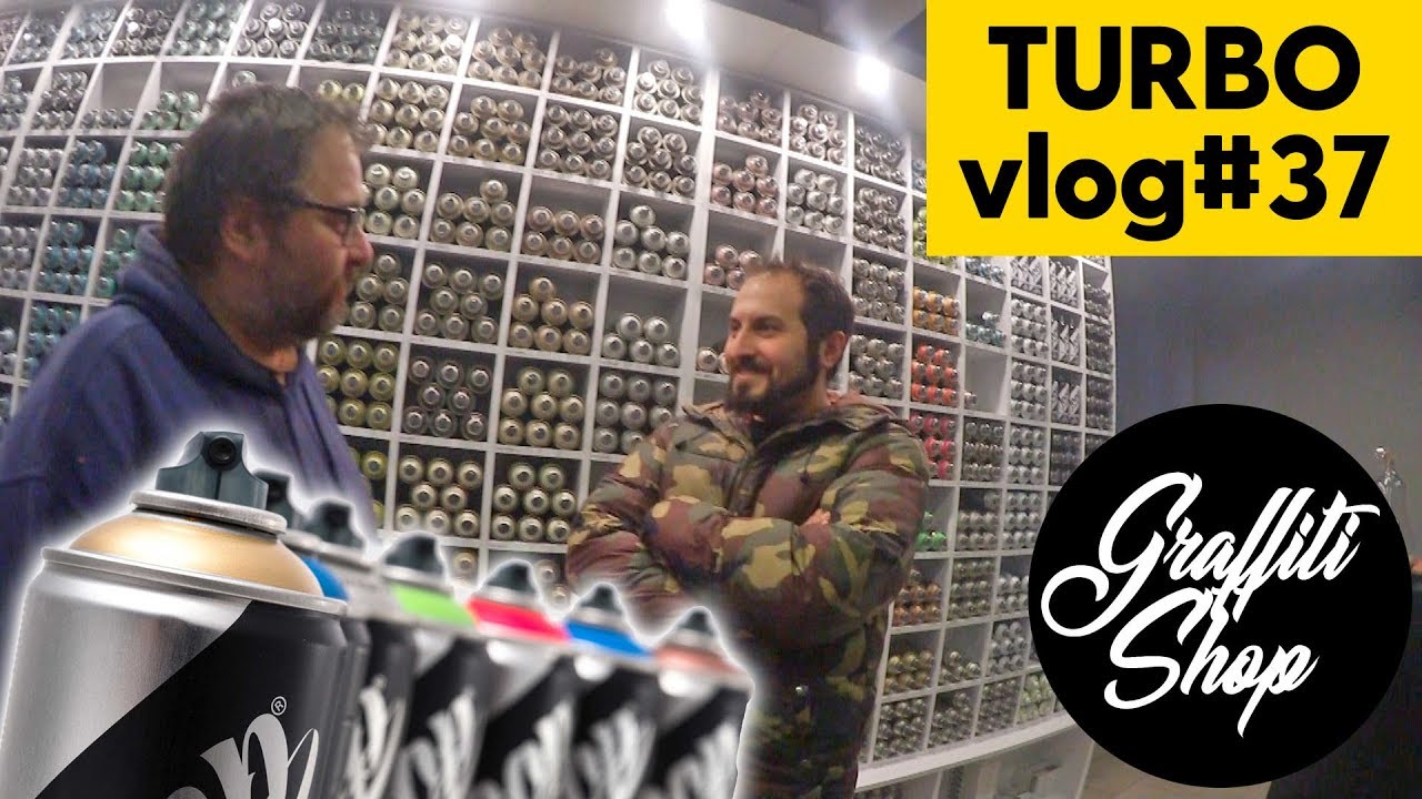 Turbo Vlog #37 - Graffitishop'a gittik Loop Colors'ın hikayesi