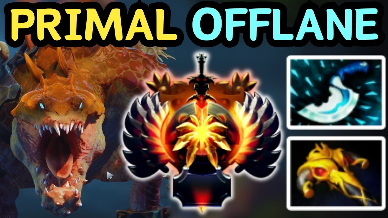 🔥 PRIMAL BEAST OFFLANE | NO BRAKES, NO MERCY 🔥