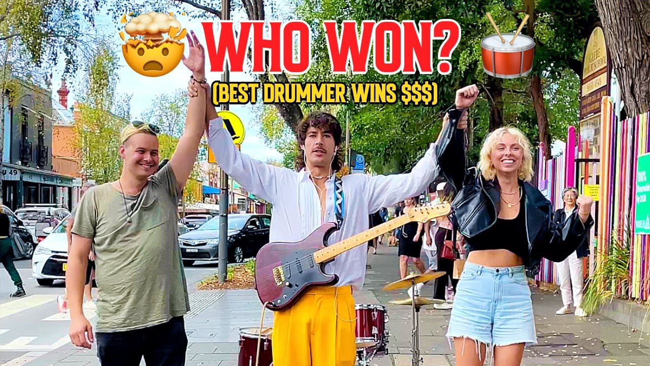 MOST INSANE DRUM BATTLE EVER!! 🤯😳 Full song link in the comments!