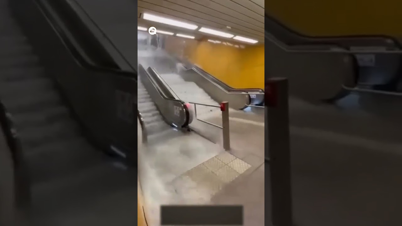 #severe flash #flood  🌊 in #Frankfurt, #germany Due to the intense storms of the last few hours,