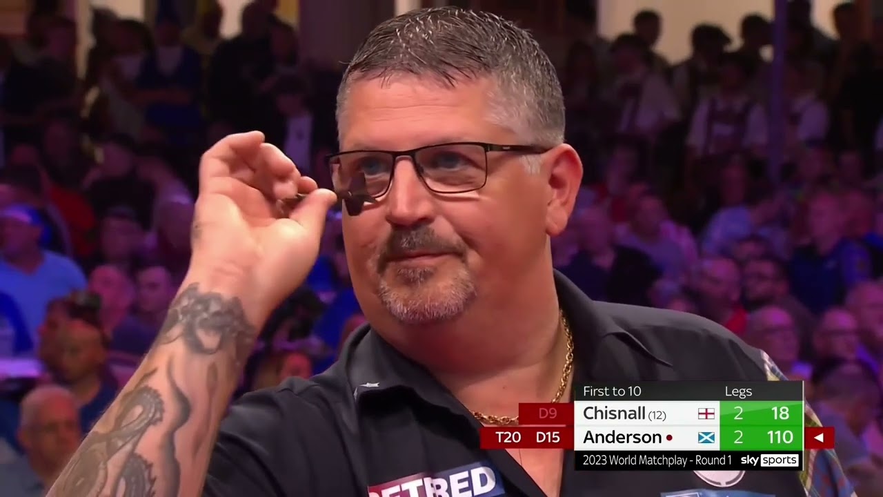 Dave Chisnall vs Gary Anderson | Round 1 | World Matchplay 2023 🎯