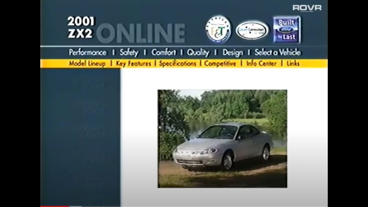 Ford (US) - 2001 Ford ZX2 - Product Training Video (2000)
