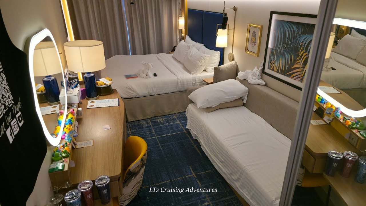 Icon Of The Seas, Ocean View Balcony cabin 12284 , Deck 12.