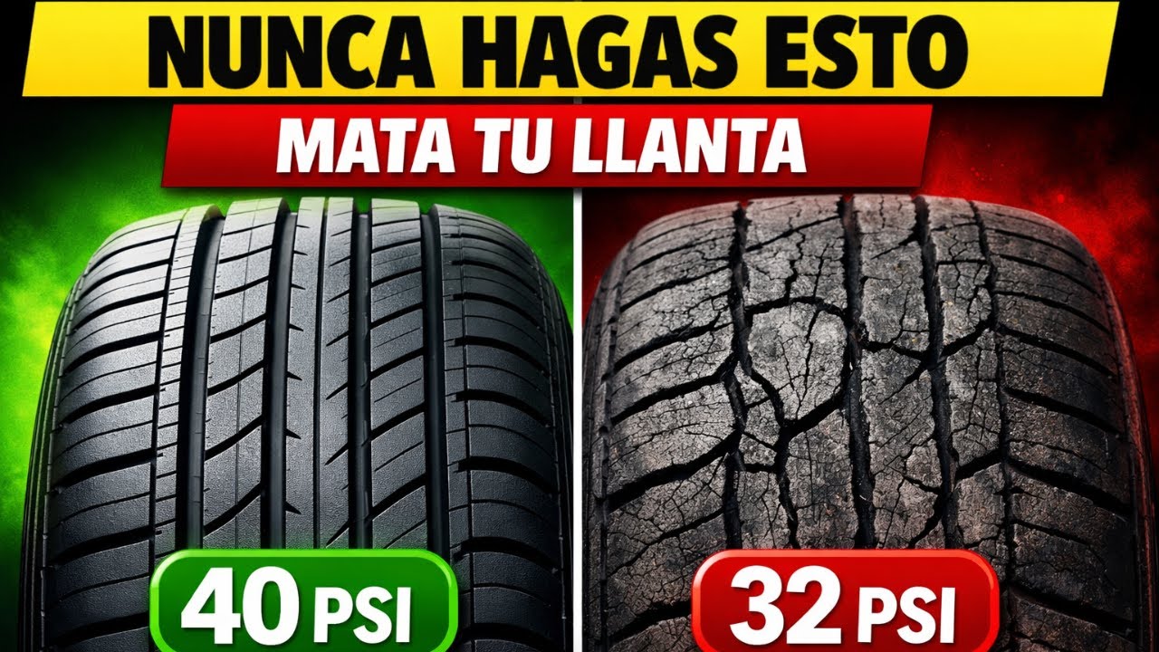 Deje de inflar sus neumáticos a 32 PSI ahora: este error está destruyendo su auto en silencio